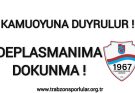 DEPLASMANIMA DOKUNMA!