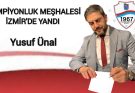 ŞAMPİYONLUK MEŞHALESİ İZMİR’DE YANDI